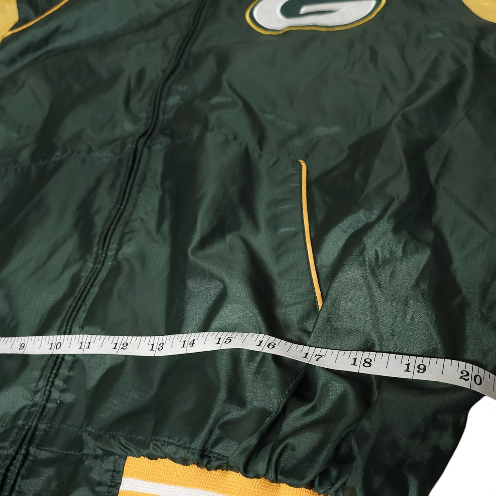 NFL Green Bay Packers Hooded Windbreaker Jacket Adult L by NFL
