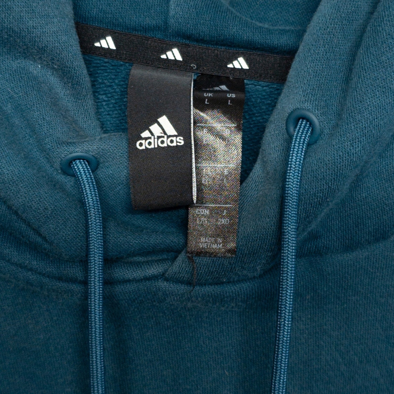 Adidas Men's Athletics Pack Casual Sports Drawstring Blue Pullover HTF - L by Adidas