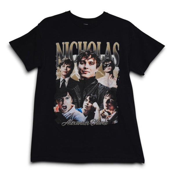 Men's Nicholas Alexander Chavez Graphic T-Shirt Black - M