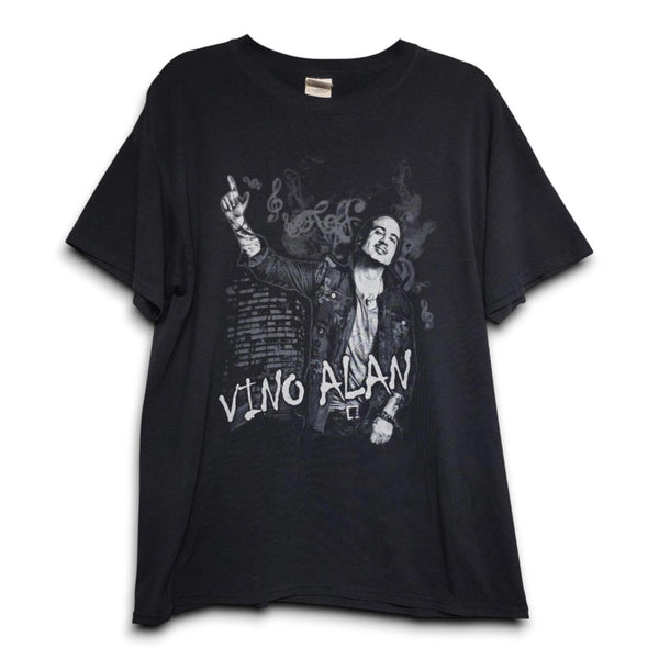 Vino Alan Graphic Black Men's T-Shirt - L