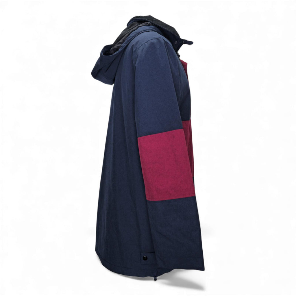 Ride Snowboard Company Men's Ski & Snowboard Jacket - Navy and Burgundy