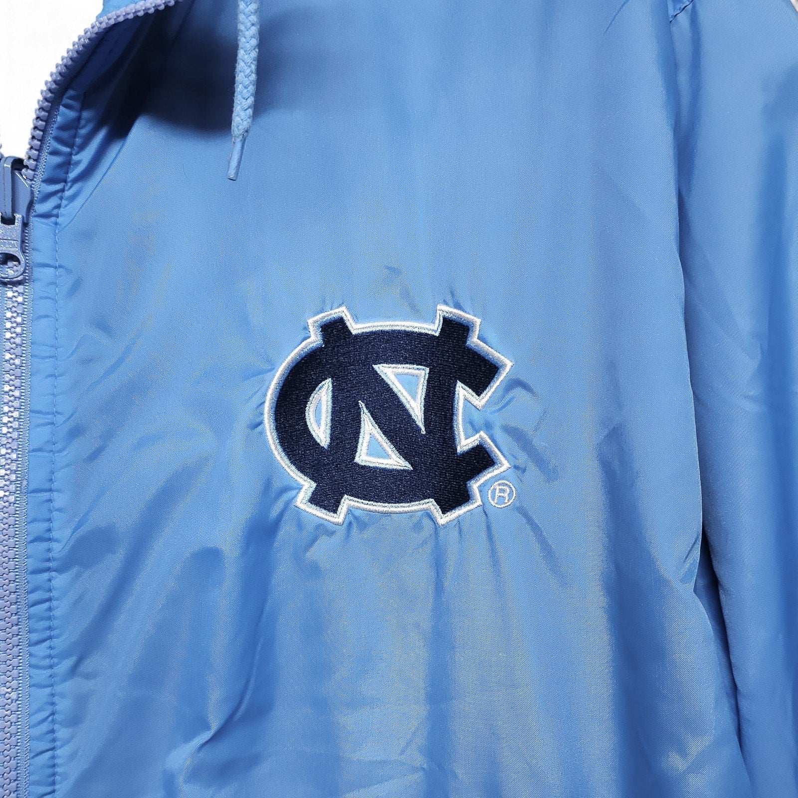 Champion North Carolina Anorak Reversible Half Zip Fleece Light Blue Adult L by Champion