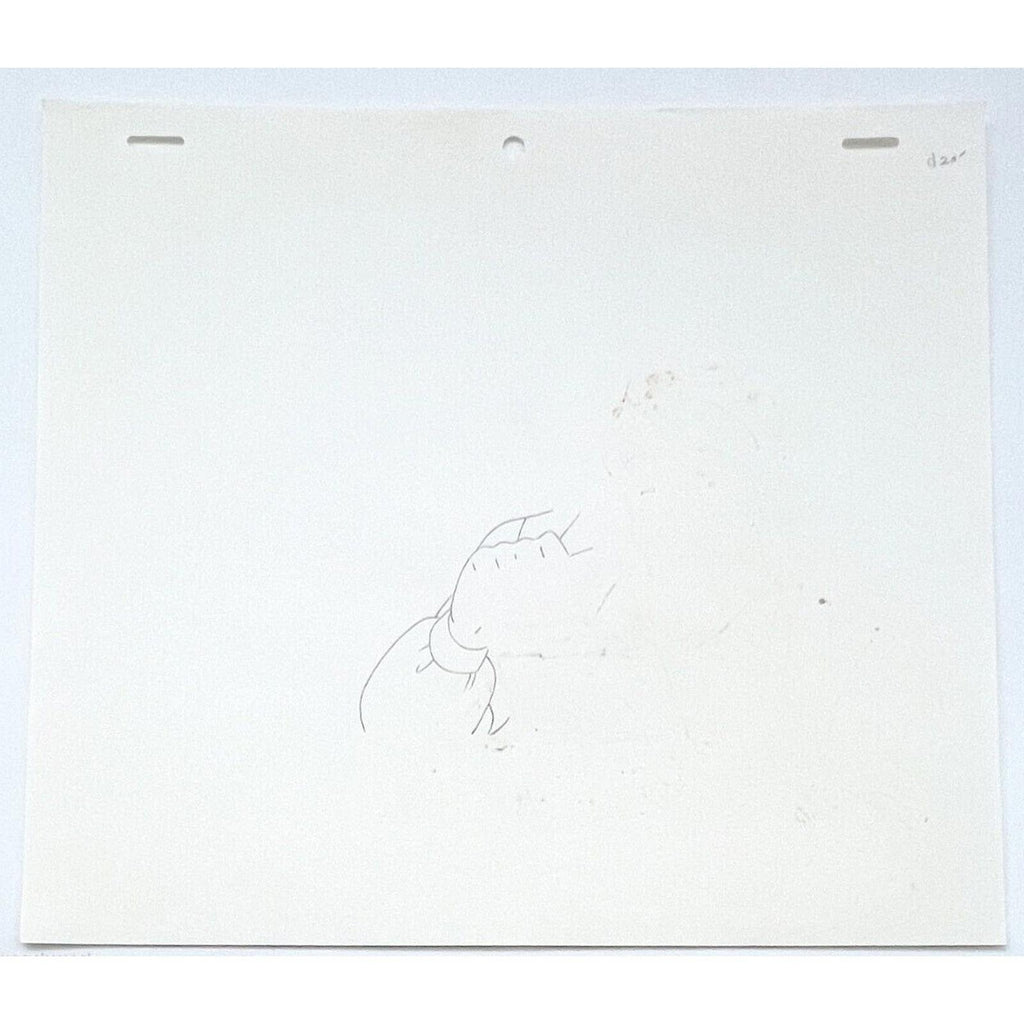 Real Ghostbusters Authentic Animation Production Cel & Drawing Ray Stantz C20 by Dic