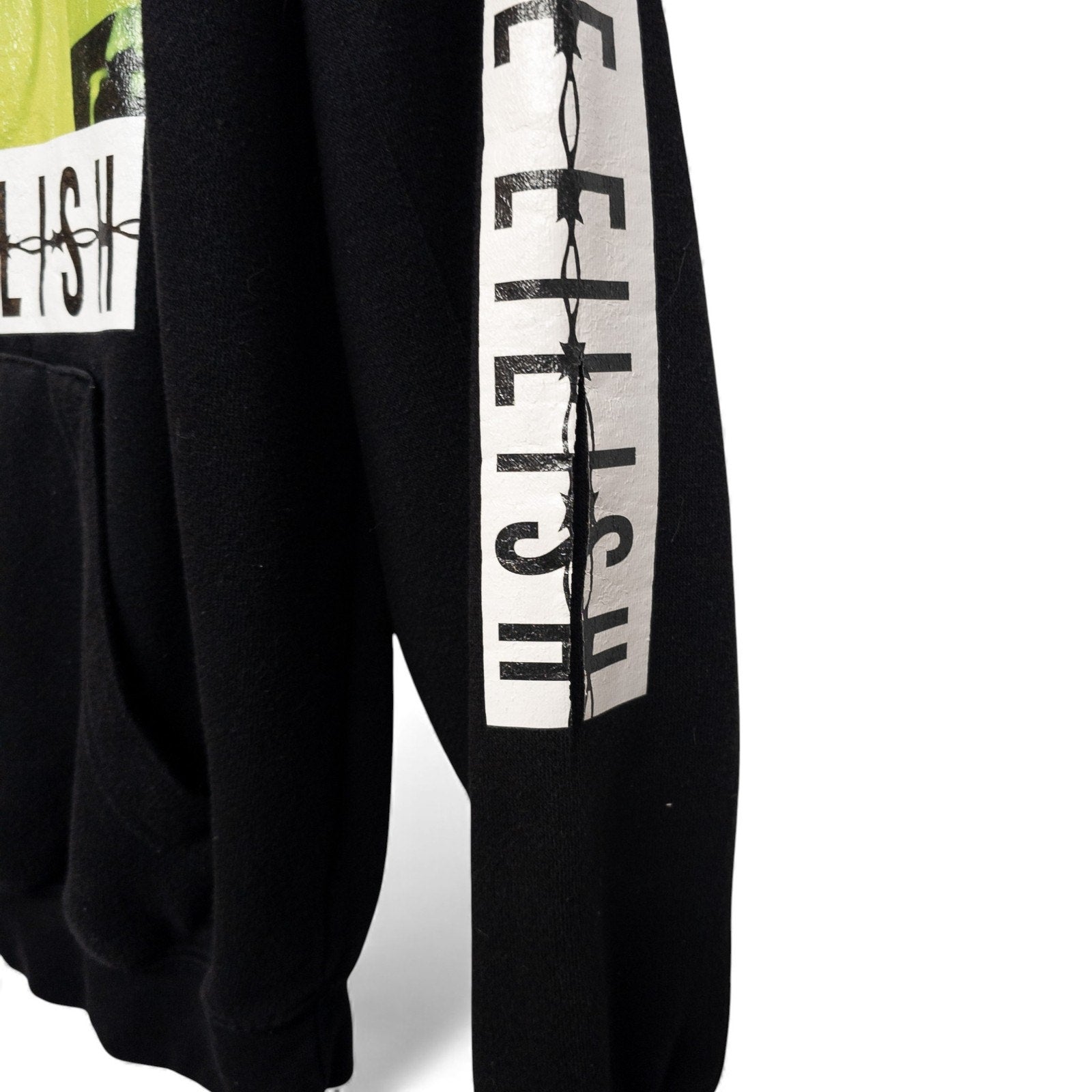 Billie Eilish Black Pullover Hoodie Pacific & Co. - S by Pacific & Co.