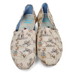 TOMS Shoes Alpargata Disney x Gus and Jaq Printed Canvas Flat - Womans 9.5 by TOMS