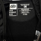 686 Hoodie Mens Small Black Full Zip Performance Dry Tec - L by 686