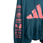 Adidas Men's Athletics Pack Casual Sports Drawstring Blue Pullover HTF - L by Adidas