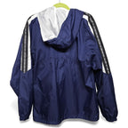 Vintage Converse All Star Windbreaker Blue White Jacket Adult M by Converse