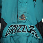 Utah Grizzlies IHL Vintage Starter Hockey Jacket Kangaroo Pouch Zip-Up Adult L by Starter