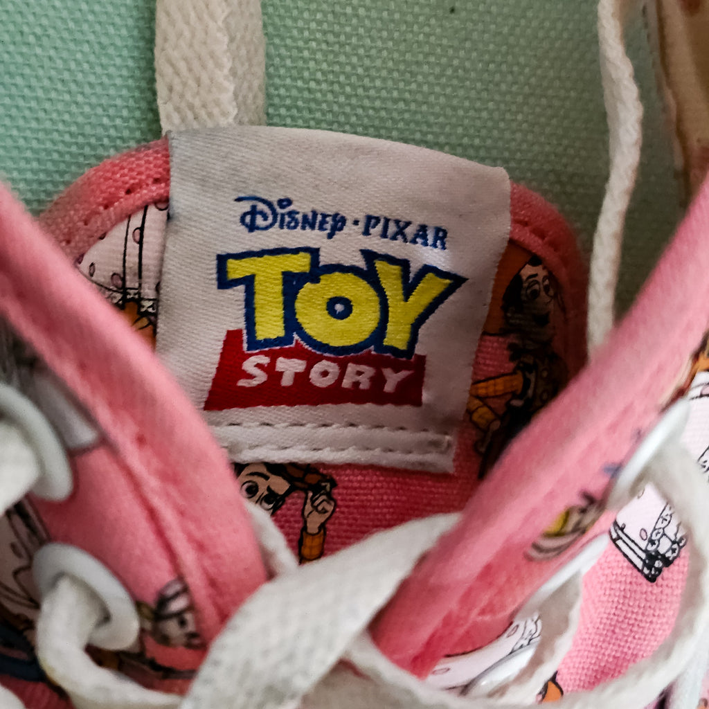 Vans Disney Pixar Toy Story Woody & Bo Peep Authentic Sneakers Pink 10w/8.5m by VANS