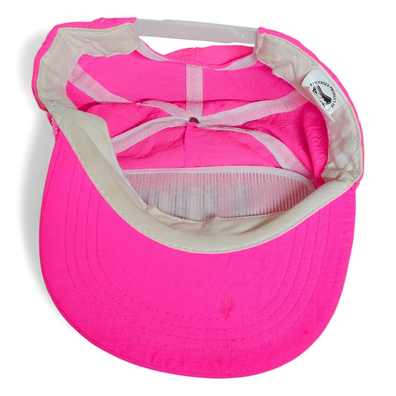 Vintage Neon Pink Miller Lite Beer Brewery - Nylon Snapback Adjustable Hat by Miller