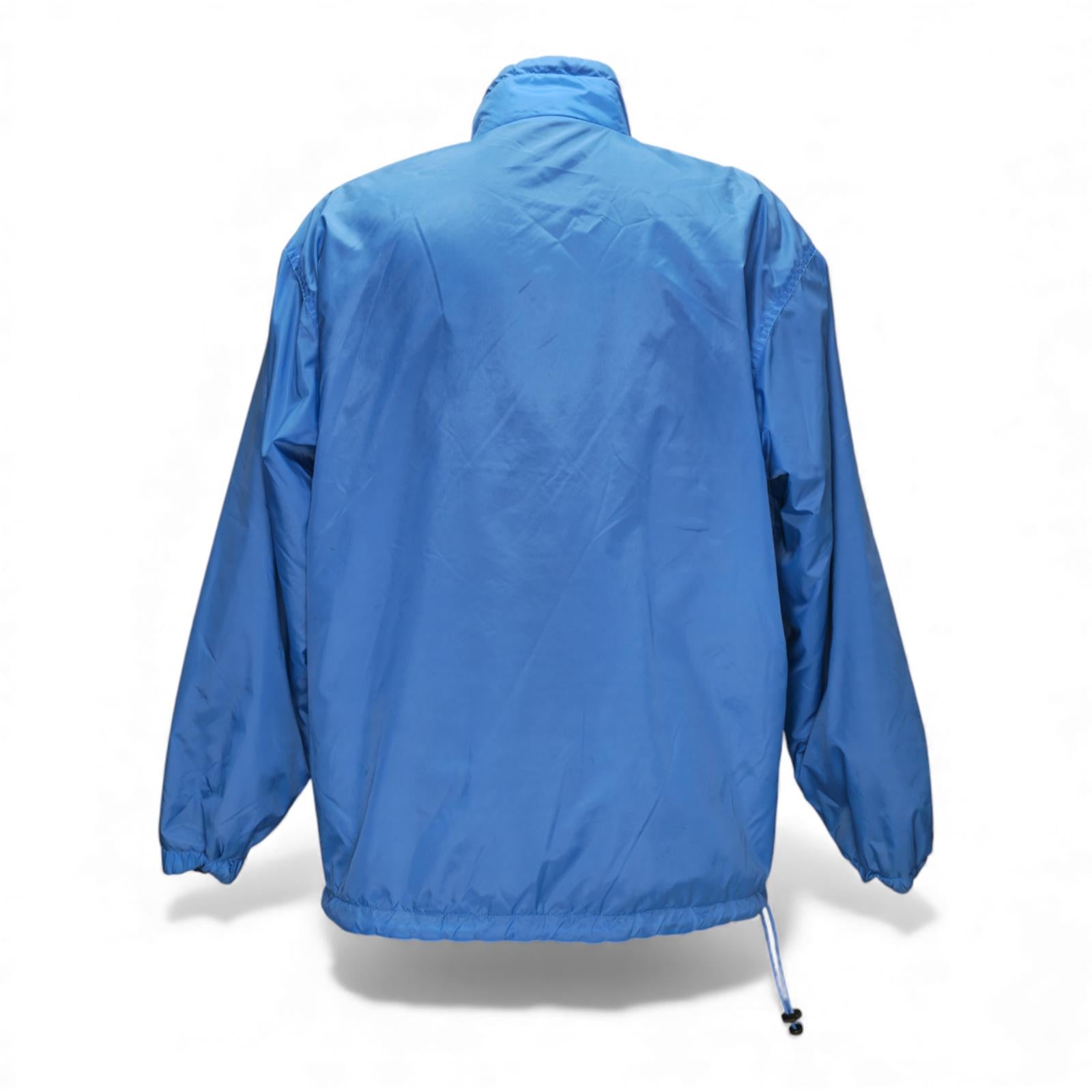 Champion North Carolina Anorak Reversible Half Zip Fleece Light Blue Adult L