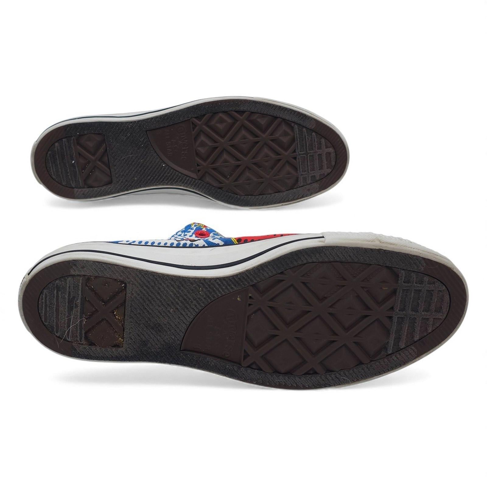 Converse Chuck Taylor All Star Low Top Wonder Woman Comic Print Shoes Womens 10