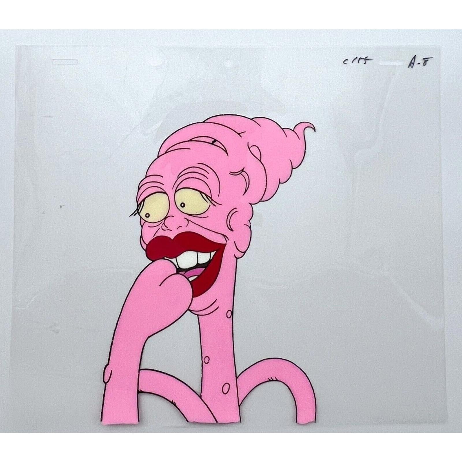 Real Ghostbusters Authentic Animation Production Cel Ghost Snarg A-8 by Dic