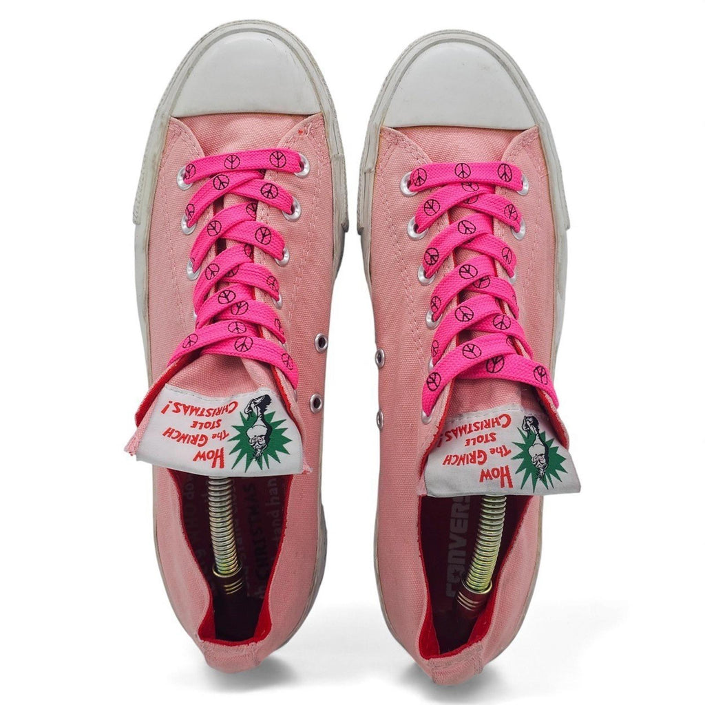 Converse Chuck Taylor All Star Low Top Dr Seuss The Grinch Pink Lace Up Women 10