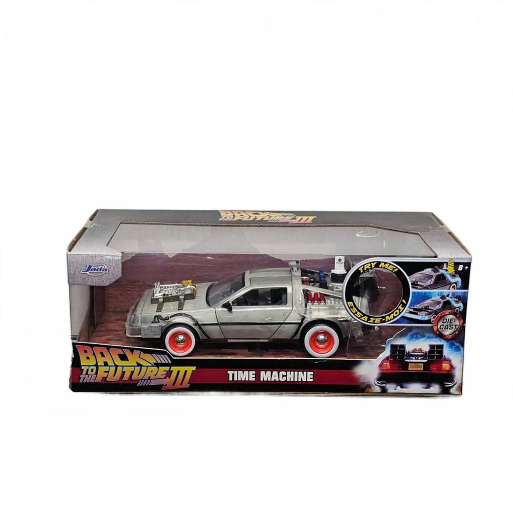 Jada Toys Back to the Future III Time Machine Die-Cast Model Car 1:24 by Jada Toys