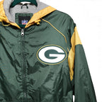 NFL Green Bay Packers Hooded Windbreaker Jacket Adult L by NFL
