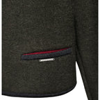 Vintage GEIGER Sweater Cardigan Tyrol Boiled Pure Wool Button Green Womens 42 by Geiger