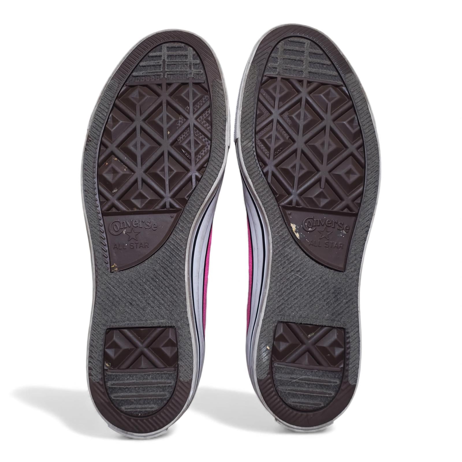 Converse All Star Low Top Pink Canvas Sneakers - Size 8M / 10W