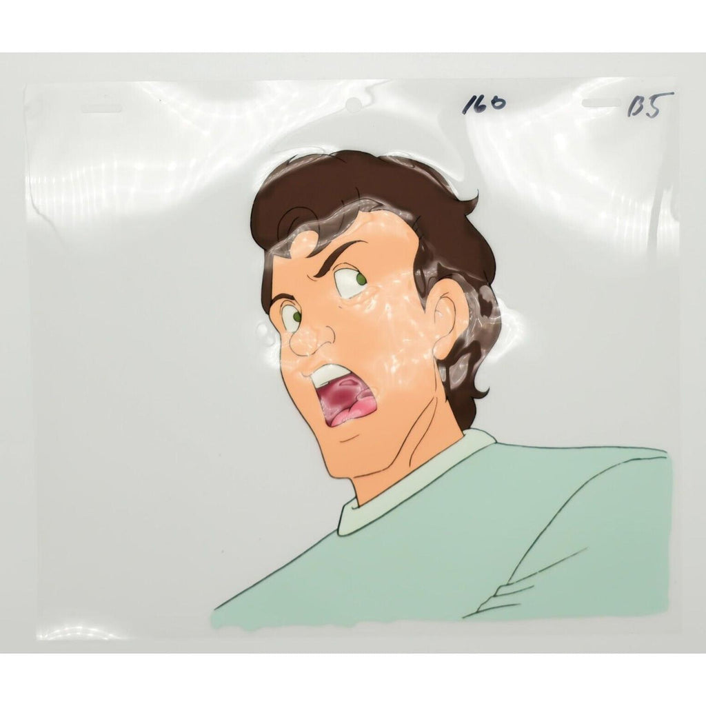 Real Ghostbusters Authentic Animation Production Cel & Drawing Dr. Peter Venkman by Dic