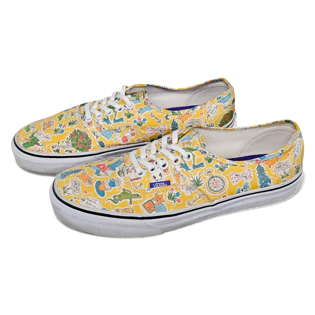 Vans Alice in Wonderland Down Rabbit Hole Authentic Sneakers 10w/8.5m by VANS