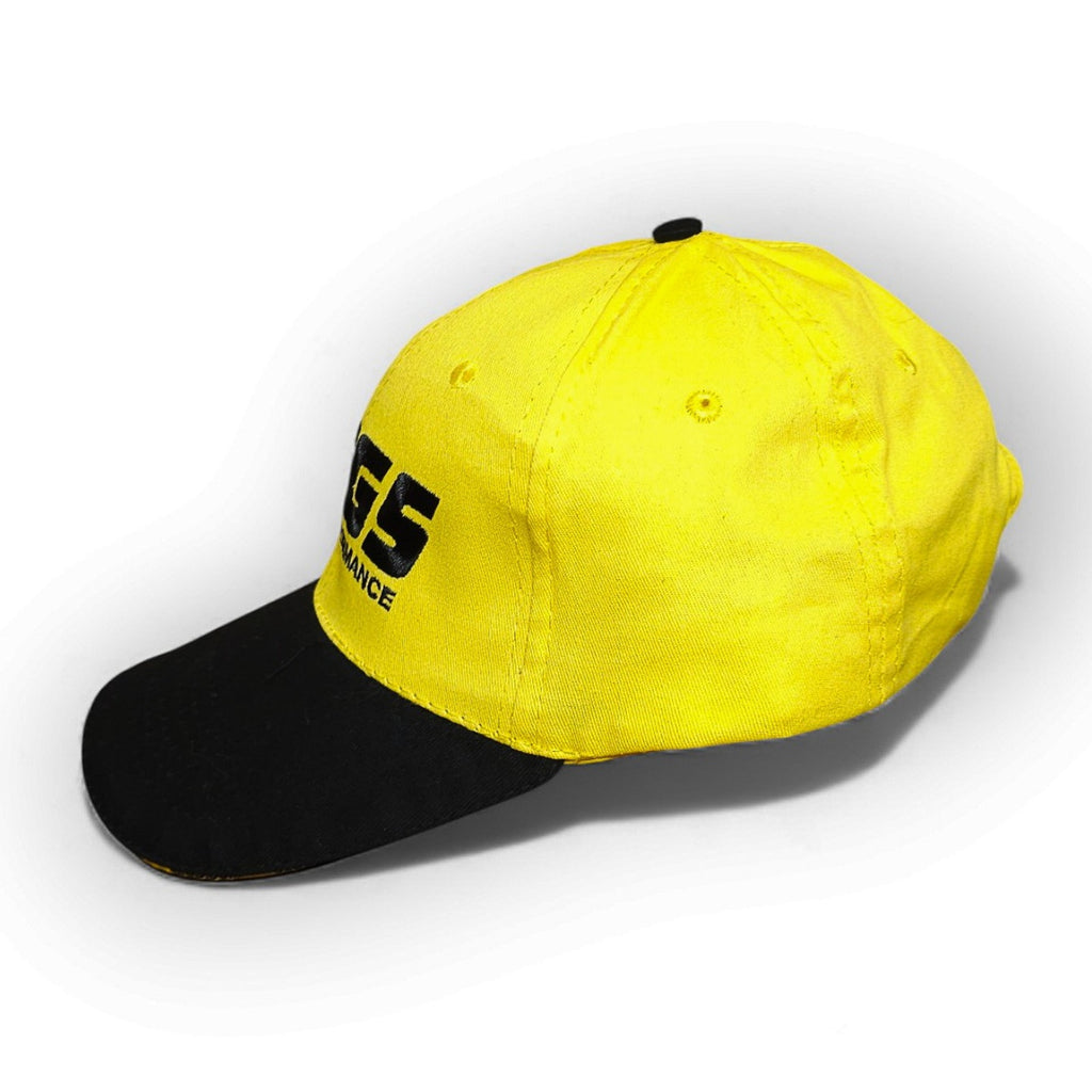 JEGS High Performance Automotive Parts Adjustable Ball Cap Hat Black & Yellow by JEGS