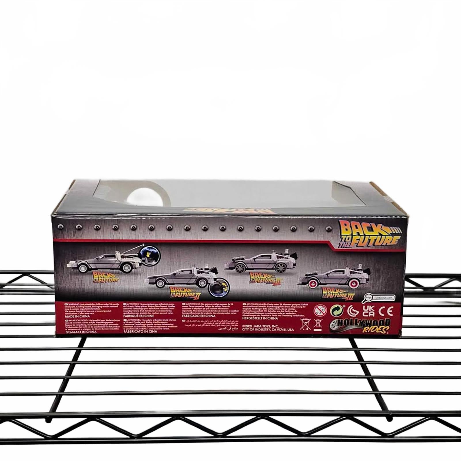 Jada Toys Back to the Future Time Machine Die-Cast Miniature Car 1:24 by Jada Toys