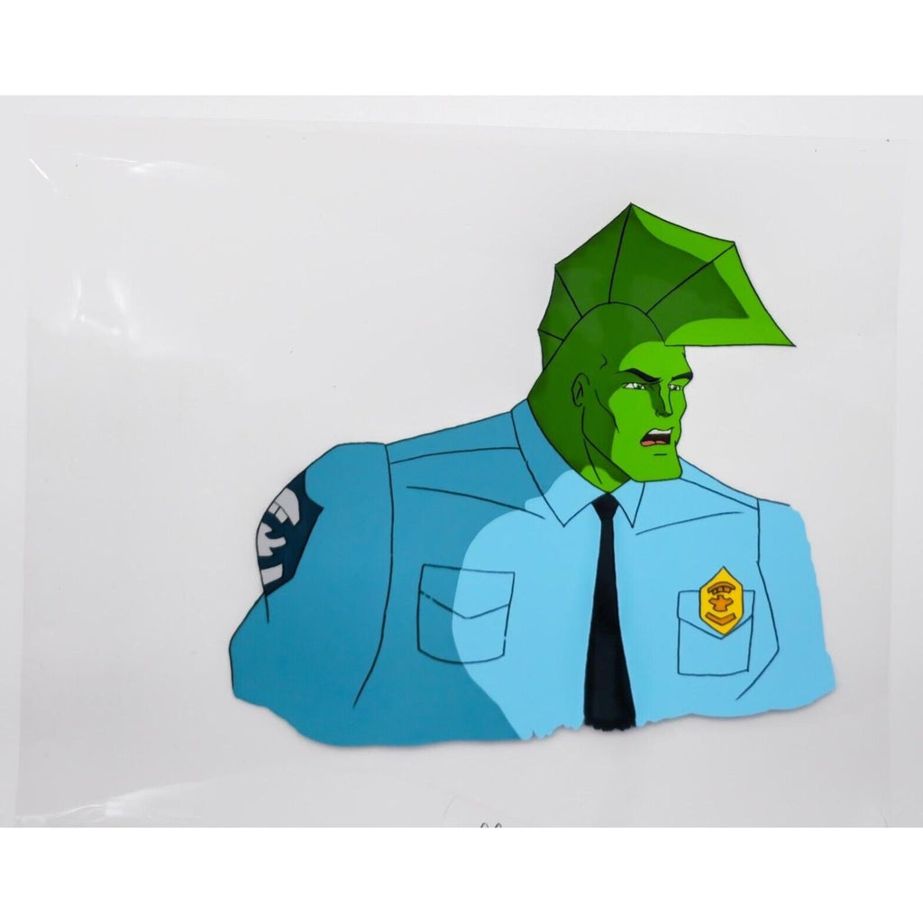 Savage Dragon Authentic Animation Production Cel & Drawing The Savage Dragon by Dic
