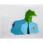 Savage Dragon Authentic Animation Production Cel & Drawing The Savage Dragon by Dic