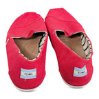 TOMS Shoes Alpargata Cloudbound Flat Red Fabric - Womans 9.5 by TOMS