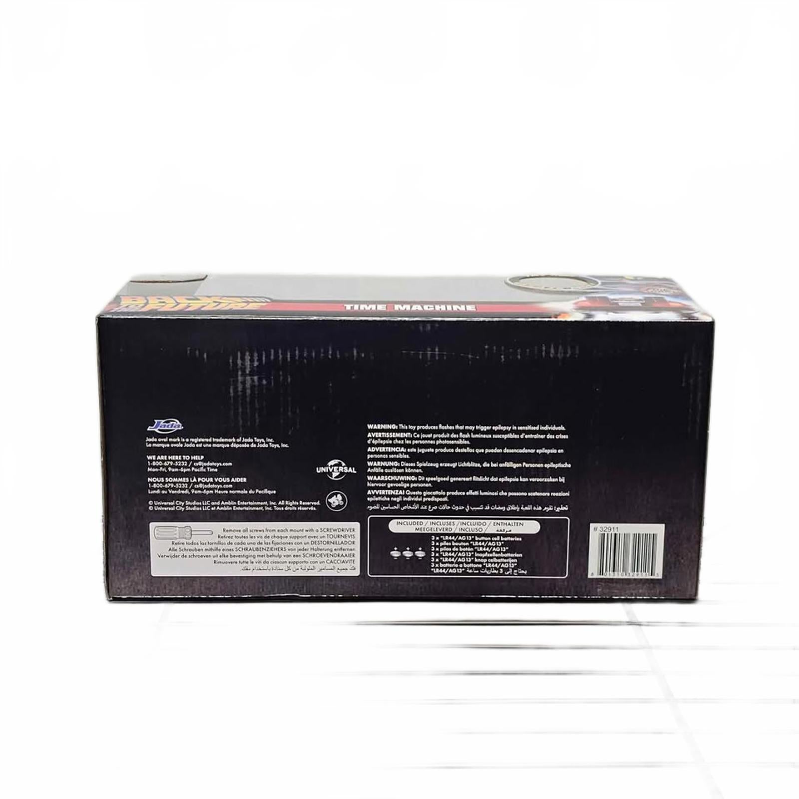 Jada Toys Back to the Future Time Machine Die-Cast Miniature Car 1:24 by Jada Toys