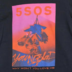 5 SOS Young Blood "Why Won't You Love Me" T shirt Tee OFFICIAL Bravad - M by Bravad