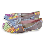 TOMS Shoes Alpargata Flats Multicolor Periodic Table - Womans 9 by TOMS