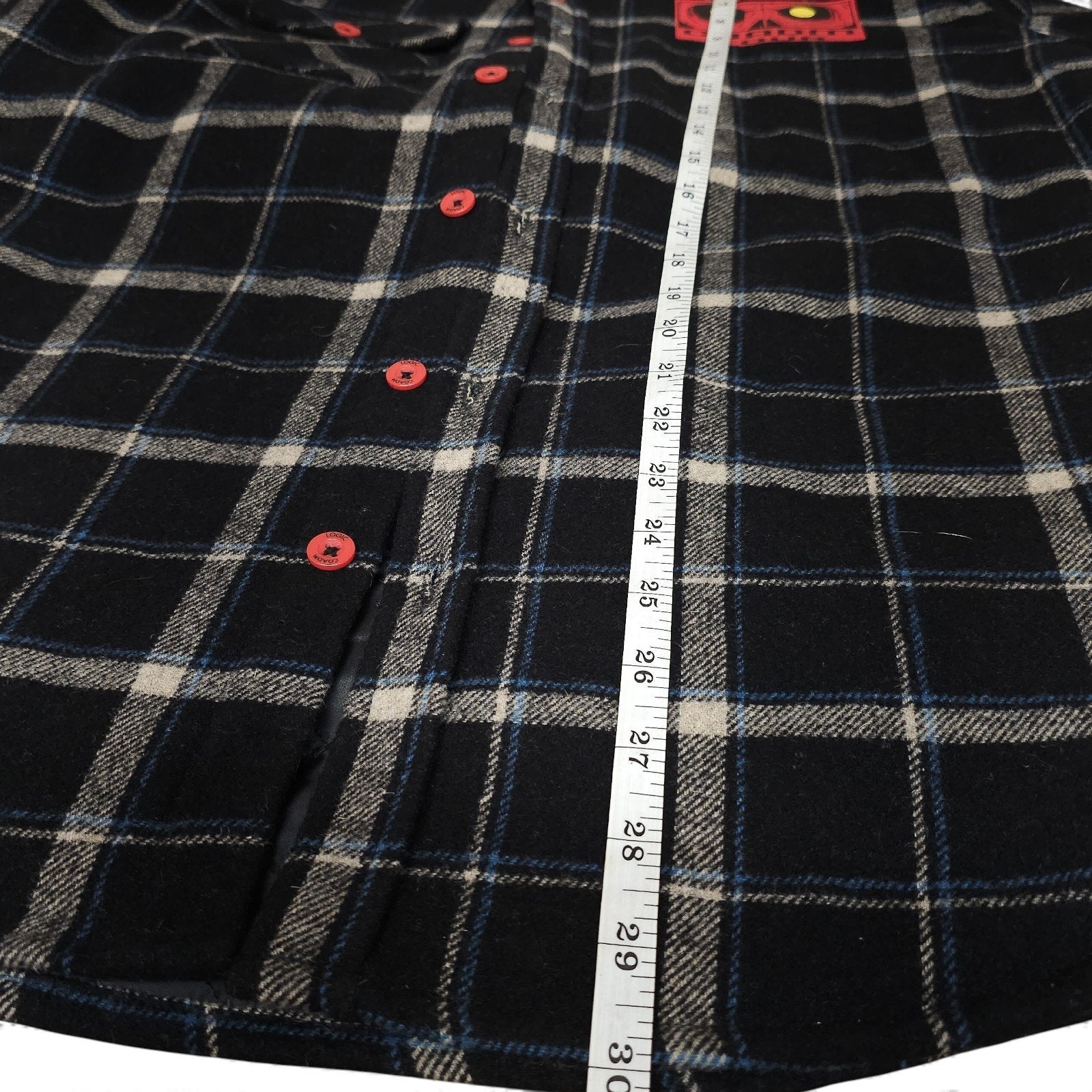 Logic COADM Tour 2019 Black Bobby Boy Quilted Wool Flannel Lined Adult M by LOGIC