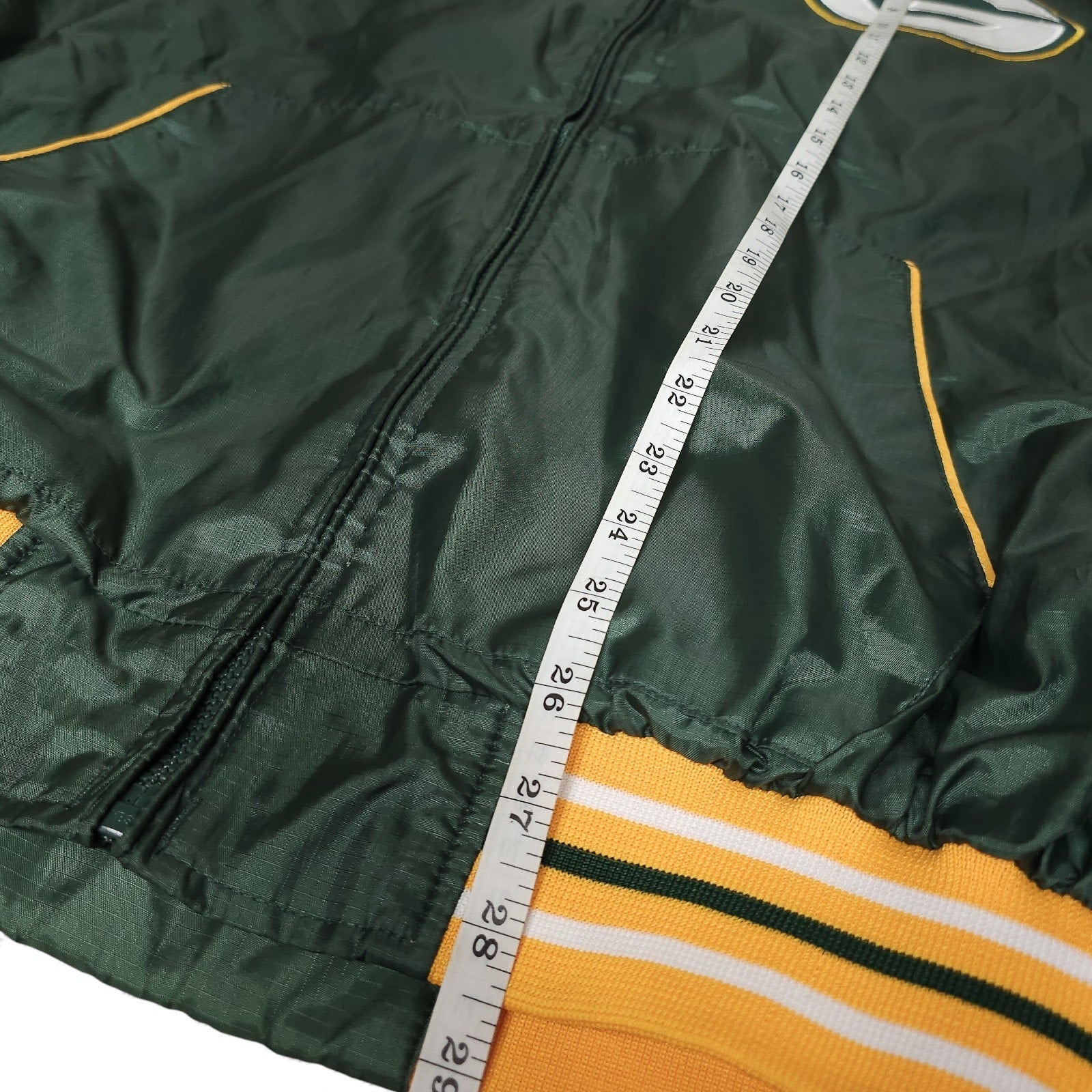 NFL Green Bay Packers Hooded Windbreaker Jacket Adult L by NFL