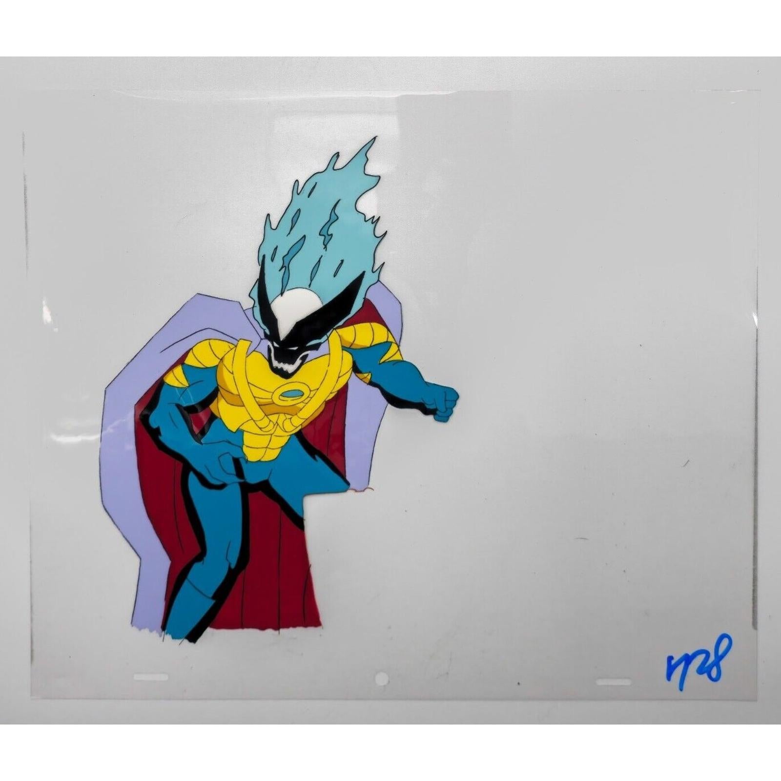 WILDCATS Authentic Animation Production Cel Helspont by Dic