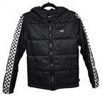 VANS Woodridge Black & Checkered Boys Puffer Jacket Youth M by VANS