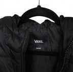 VANS Woodridge Black & Checkered Boys Puffer Jacket Youth M by VANS