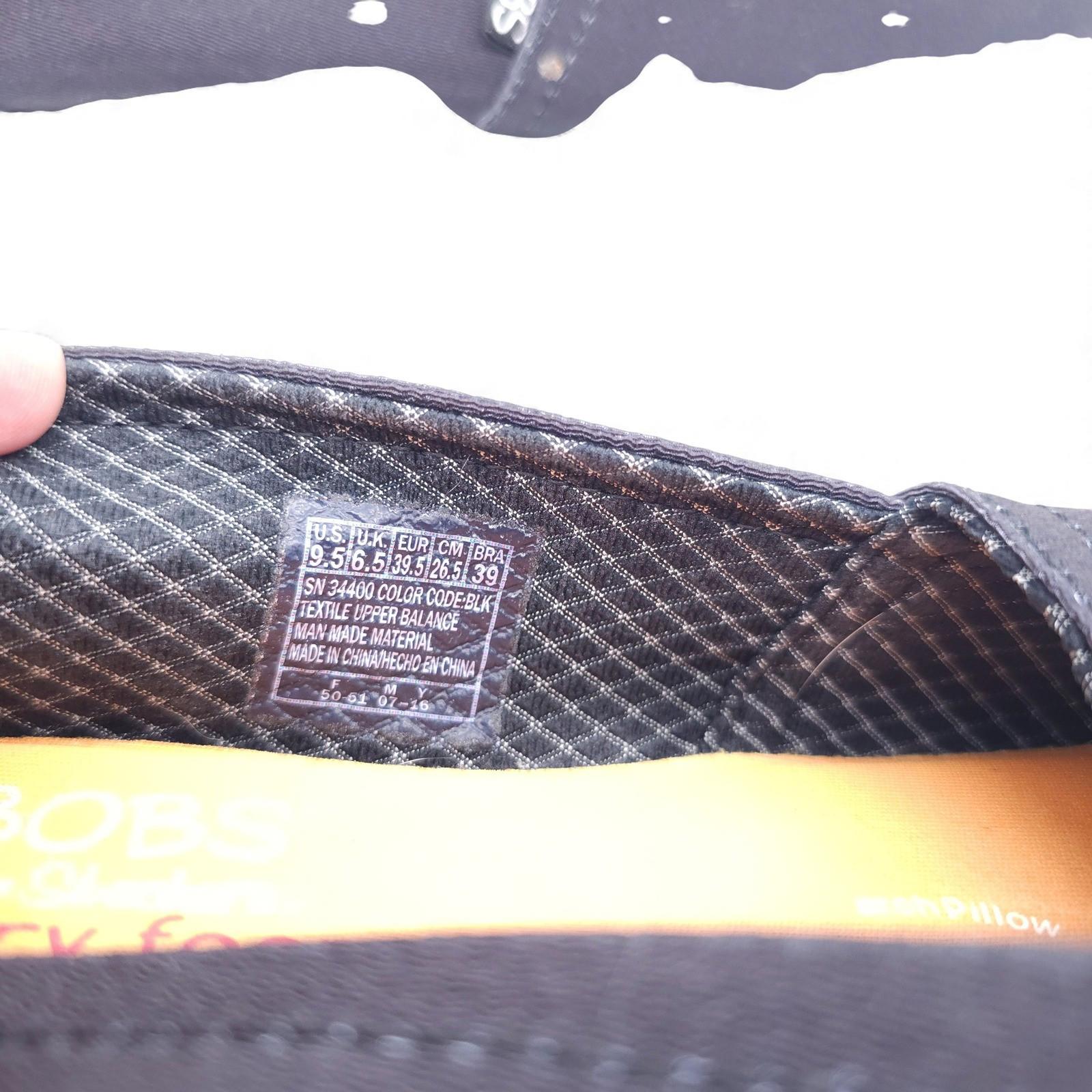 BOBS for Dogs French Bulldog Sugar Skull Canvas Slip On Shoes Women's Size 9.5