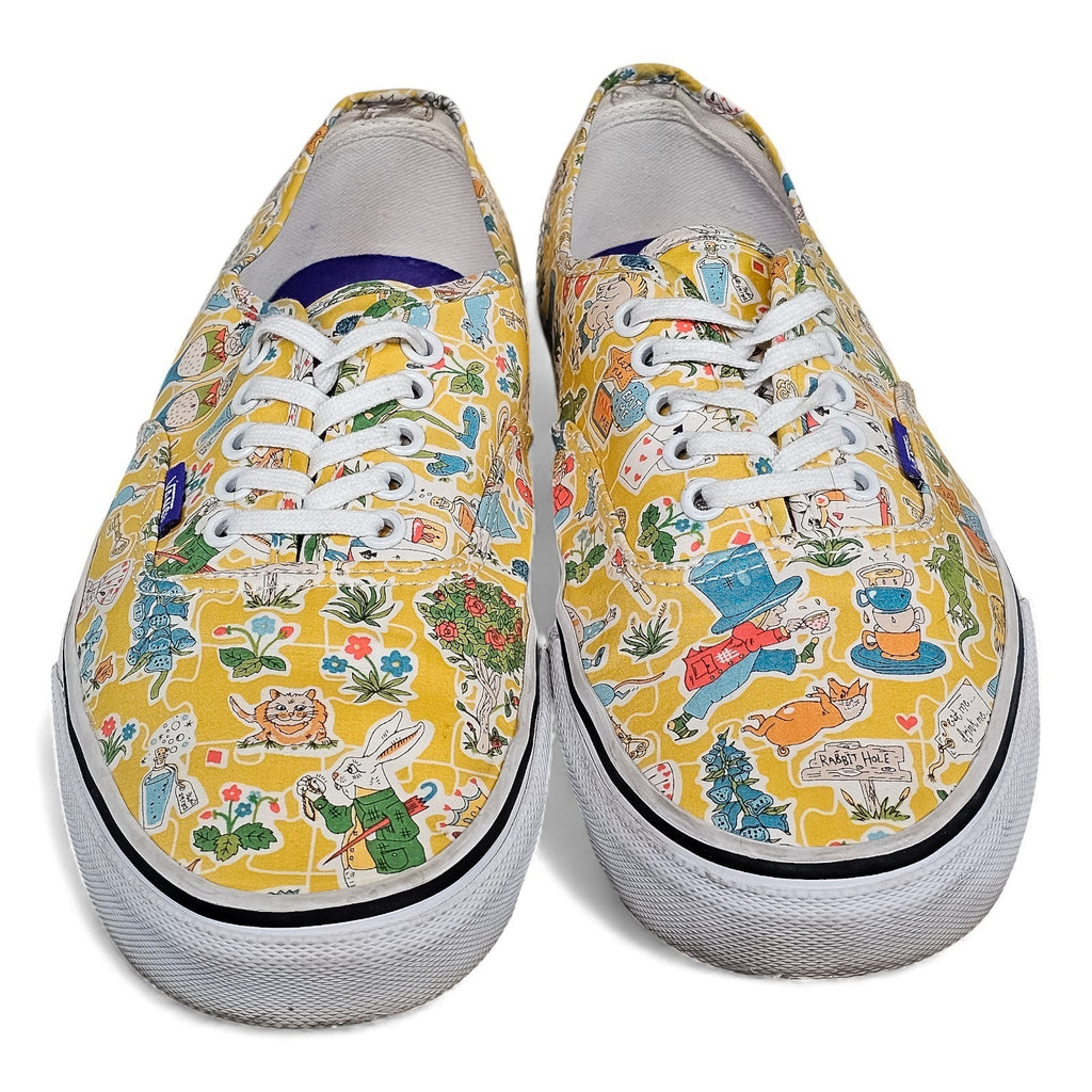Vans Alice in Wonderland Down Rabbit Hole Authentic Sneakers 10w/8.5m by VANS