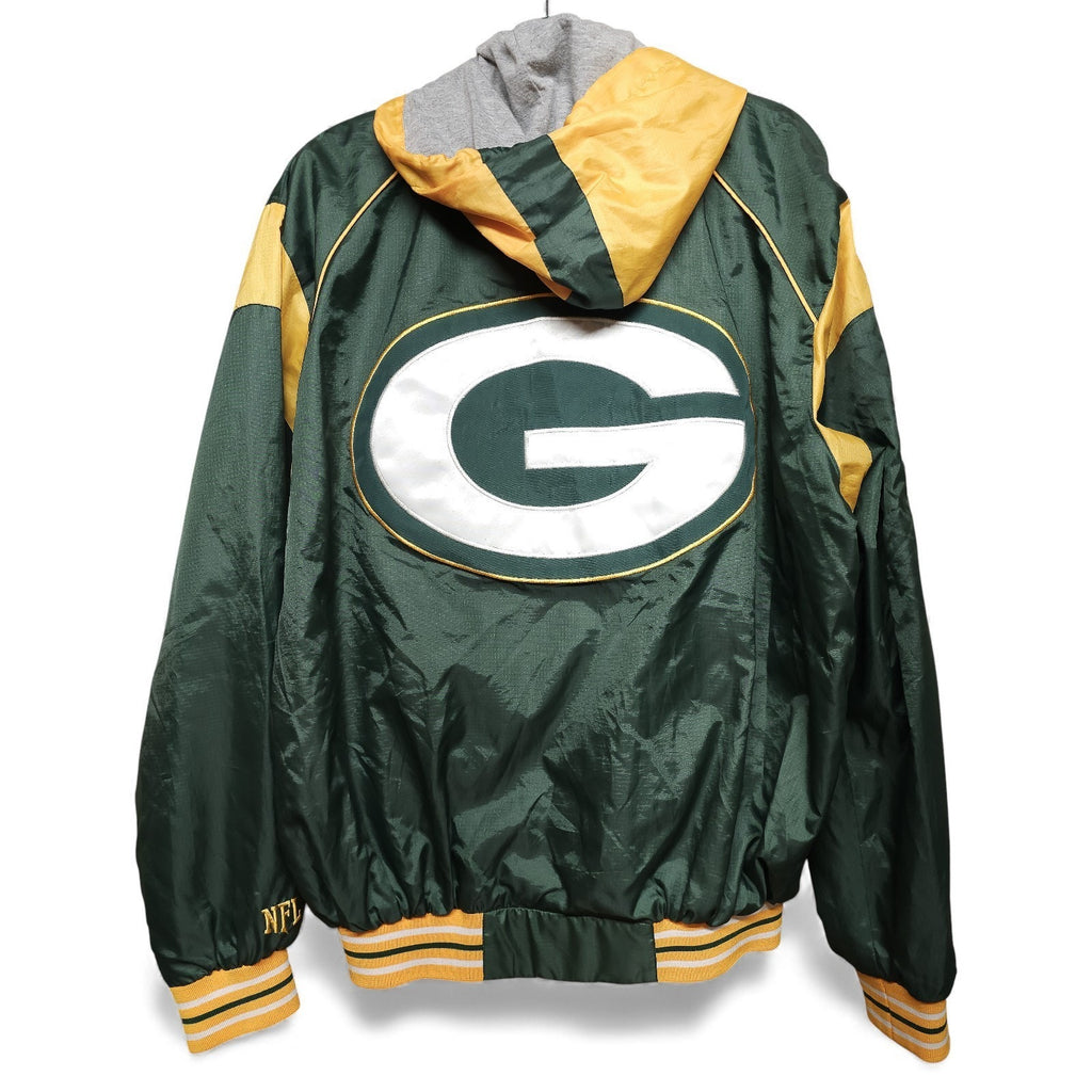 NFL Green Bay Packers Hooded Windbreaker Jacket Adult L by NFL