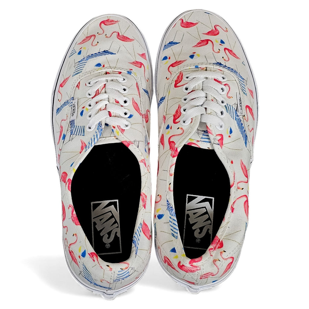 Vans Off The Wall Pool Vibes Flamingo Classic White Shoes Sneakers 8.5m/10w by VANS