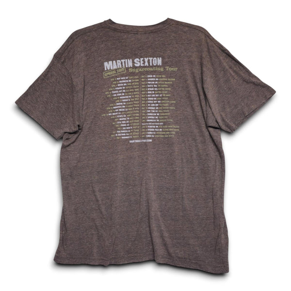 Martin Sexton 2006 Sugarcoating Tour T-Shirt - Size XL