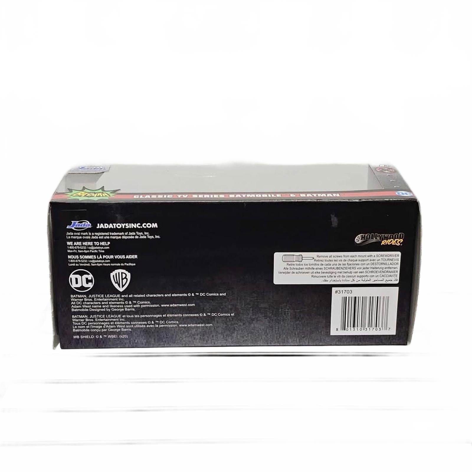 Jada Toys Classic TV Series Batmobile & Batman Miniature Toy Set 1:32 by Jada Toys