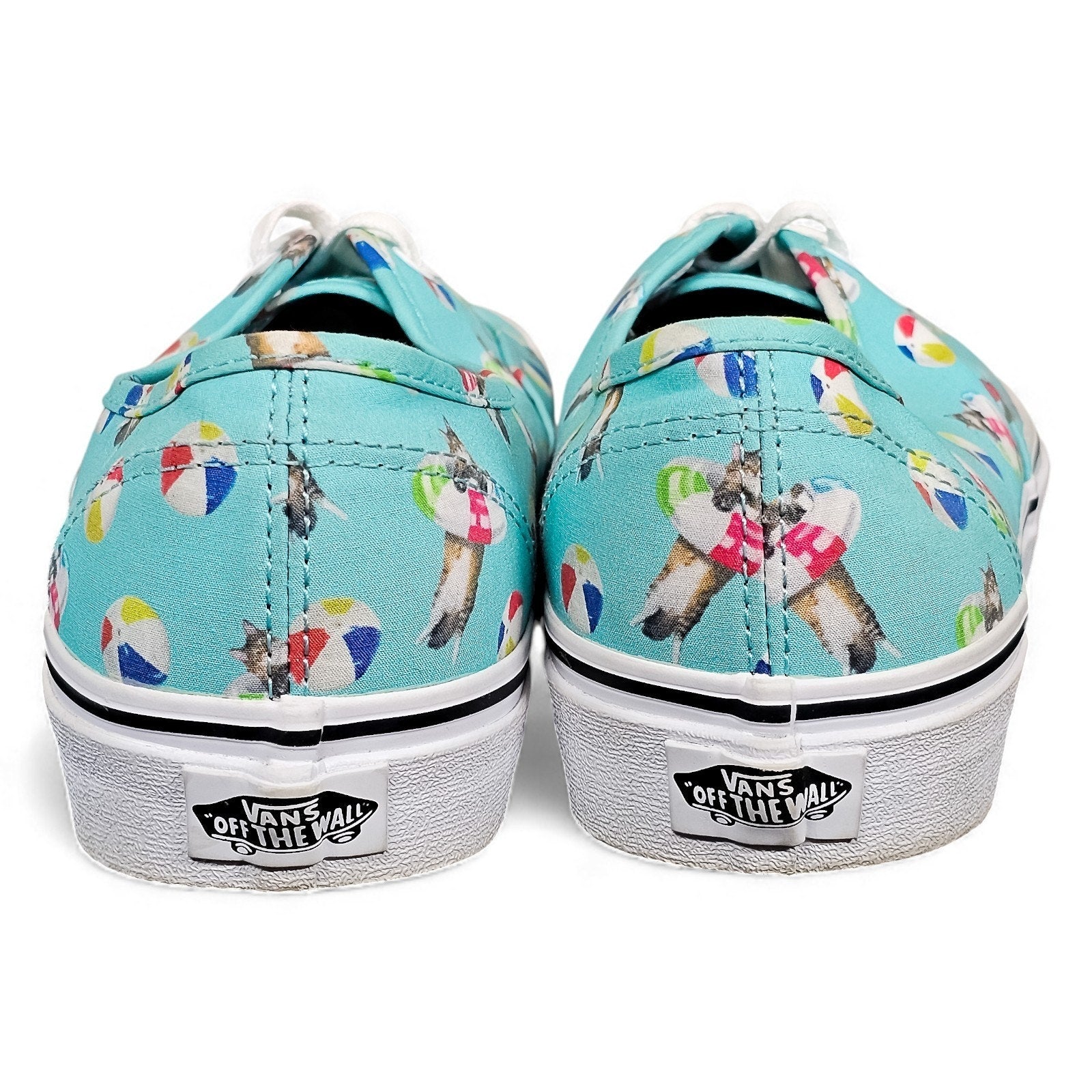 Vans Cat Print Lifesaver Pool Party Cat Aqua Blue 10w/8.5m by VANS