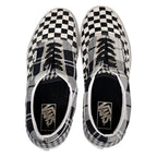 Vans Era Platform Plaid Checkerboard Black True White 8.5m/10w by VANS
