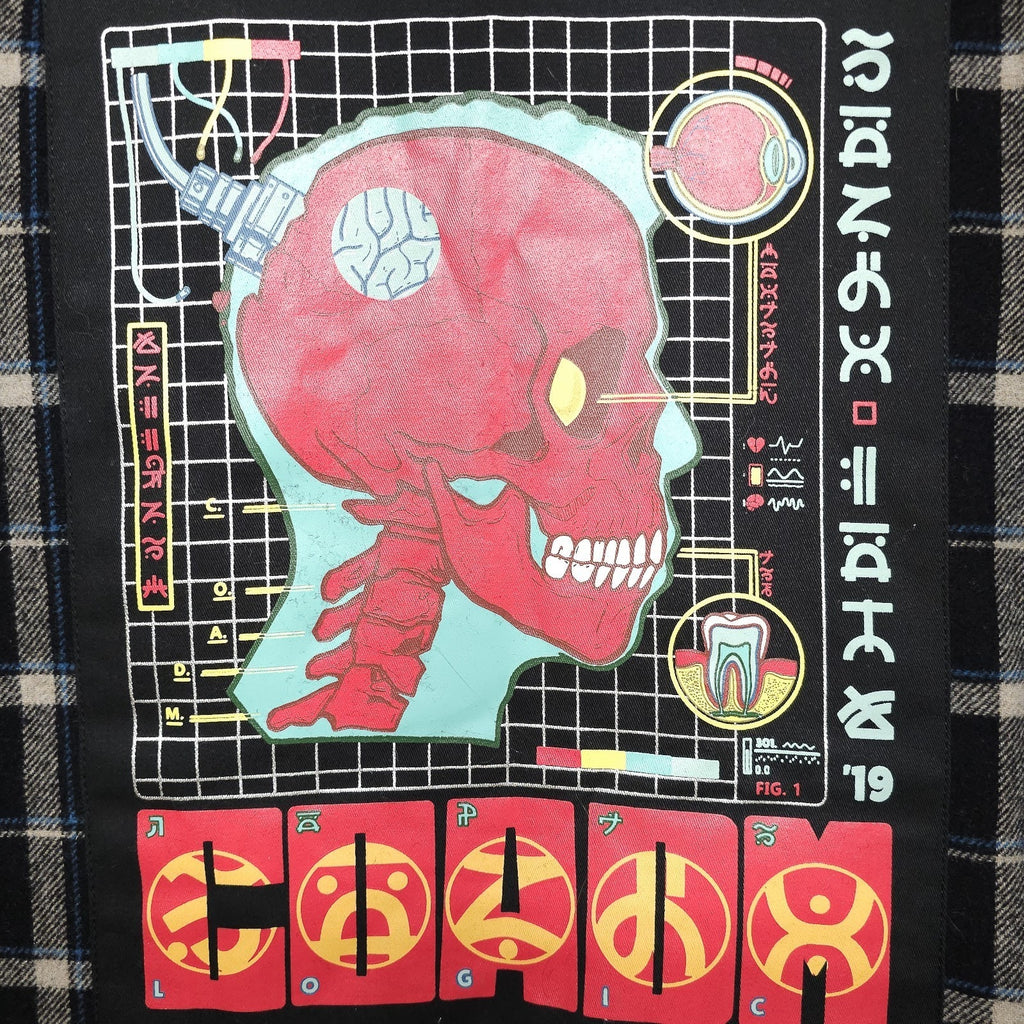 Logic COADM Tour 2019 Black Bobby Boy Quilted Wool Flannel Lined Adult M by LOGIC