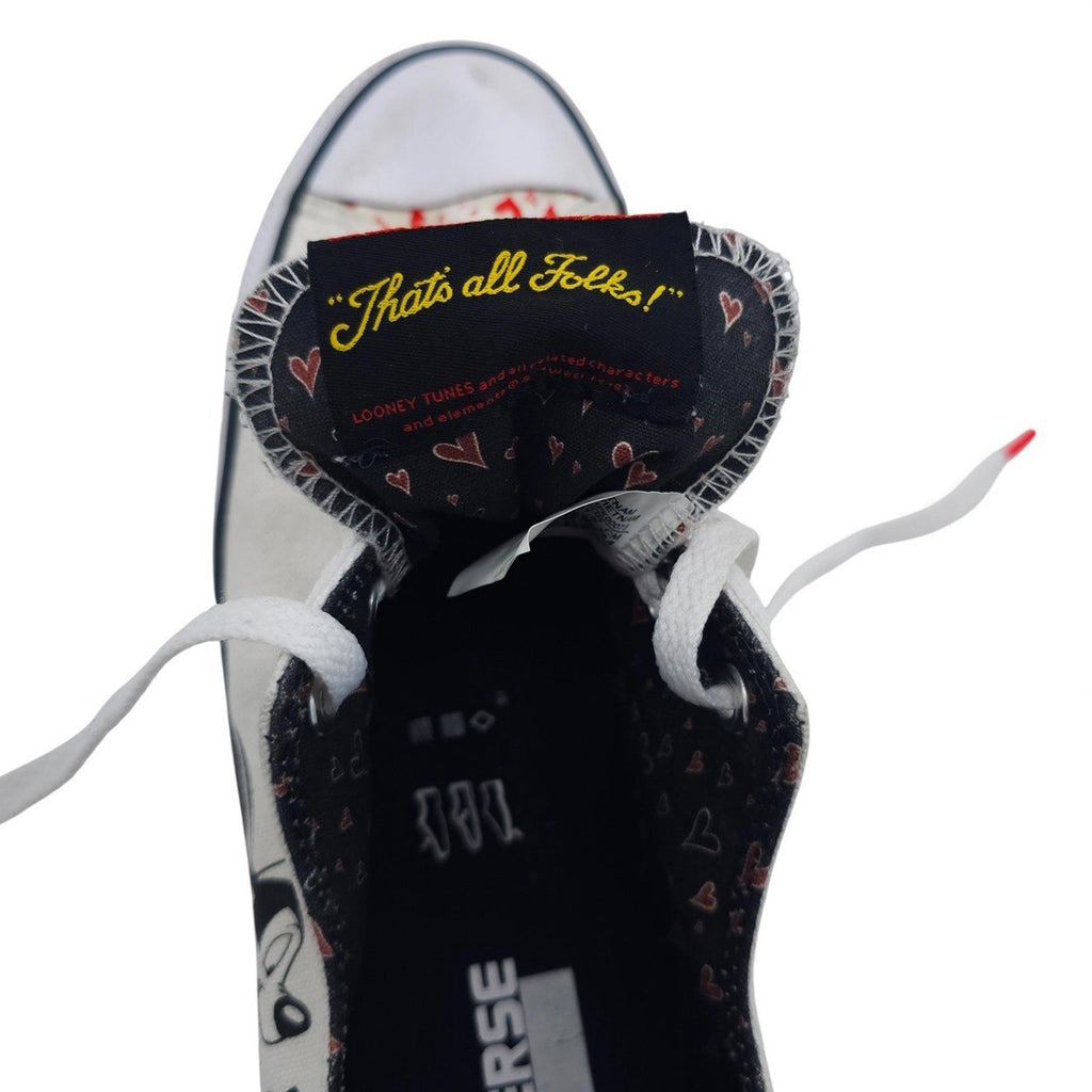 Converse Chuck Taylor All Star Looney Tunes Pepe Le Pew Canvas Sneakers M8 / W10