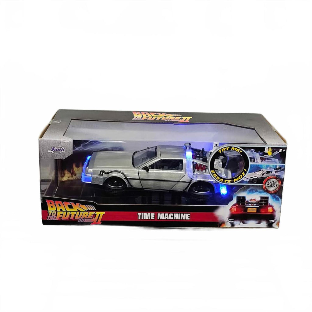 Jada Toys Back to the Future II Time Machine Die-Cast Model Car 1:24 by Jada Toys