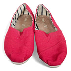 TOMS Shoes Alpargata Cloudbound Flat Red Fabric - Womans 9.5 by TOMS